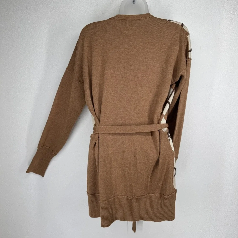 LOFT longline cardigan